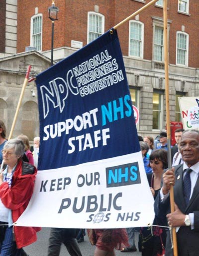 lambeth pensioners demo